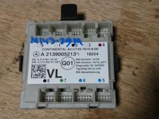 модуль управления двери Mercedes-Benz E-Класс W213/S213/C238/A238 2016, 2.0 л., OM 654.920, дизель, АКПП, белый, седан, правый руль, A2139005213, A2-C745-7610-8-0