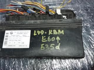 Блок управления BCM (Body Control Module) BMW 5 серия E60/E61 2007, 3.0 л., M57 D30 (306D5), дизель, АКПП, седан, правый руль, 61359151516, 5WK49111A