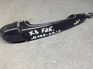 ручка наружная задняя правая BMW X3 F25 2013, 2.0 л., N47 D20 C, дизель, АКПП, черный, внедорожник 5 дв., 7207694