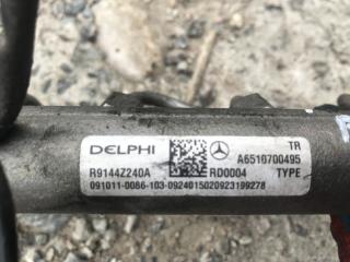 топливная рампа Mercedes-Benz M-Класс W164 [рестайлинг] 2010, 3.5 л., M 272.967, бензин, АКПП, внедорожник 5 дв., A6510700495