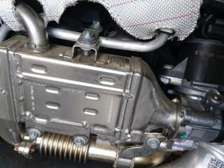 охладитель EGR / Радиатор EGR Mercedes-Benz E-Класс W213/S213/C238/A238 2017, 2.0 л., OM 654.920, дизель, АКПП, седан, A6541400200