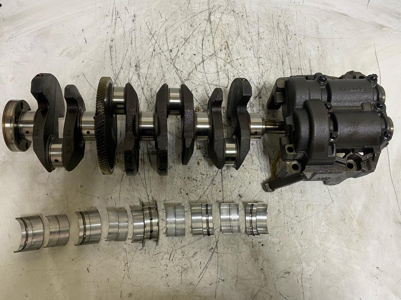 коленвал Ford Mondeo 4 поколение (2007 - 2010), 2.3 л., SEBA, бензин, 3L5G6K360A, 3L5G - фото №1