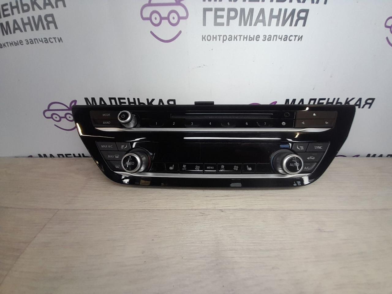 блок управления печки / климат-контроля BMW 5 серия G30/G31 G30 (2016 - 2020), 3.0 л., B58 B30 A, бензин, полный привод, 64116999402, 6999402, 64116834437, 6834437 - фото №1