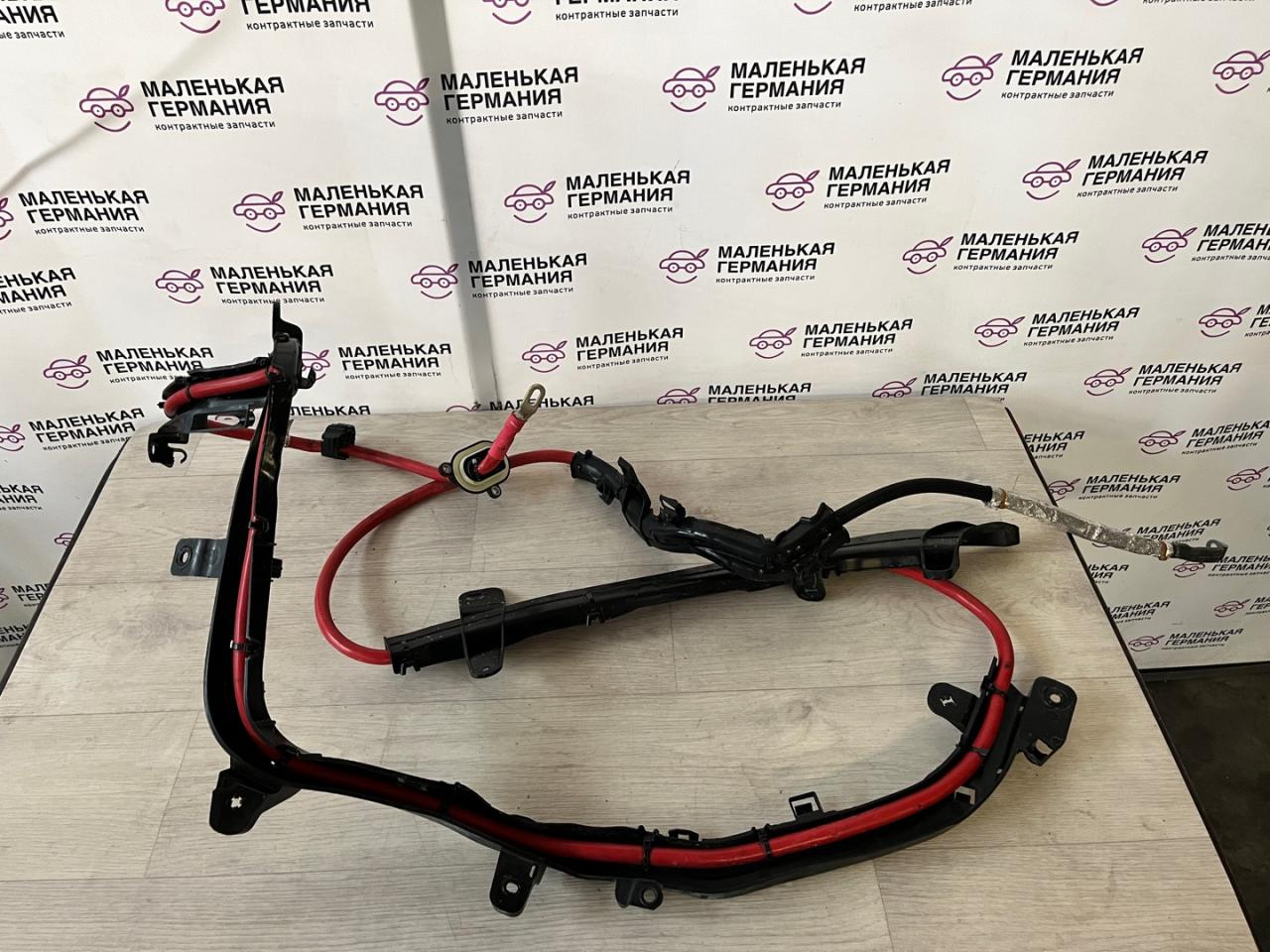 плюсовой провод аккумулятора BMW 3 серия G20 2020, 2.0 л., B46 B20 B, бензин, АКПП, белый alpinweiss 3 (300), седан, задний привод, 61129107461, 9107461 - фото №1