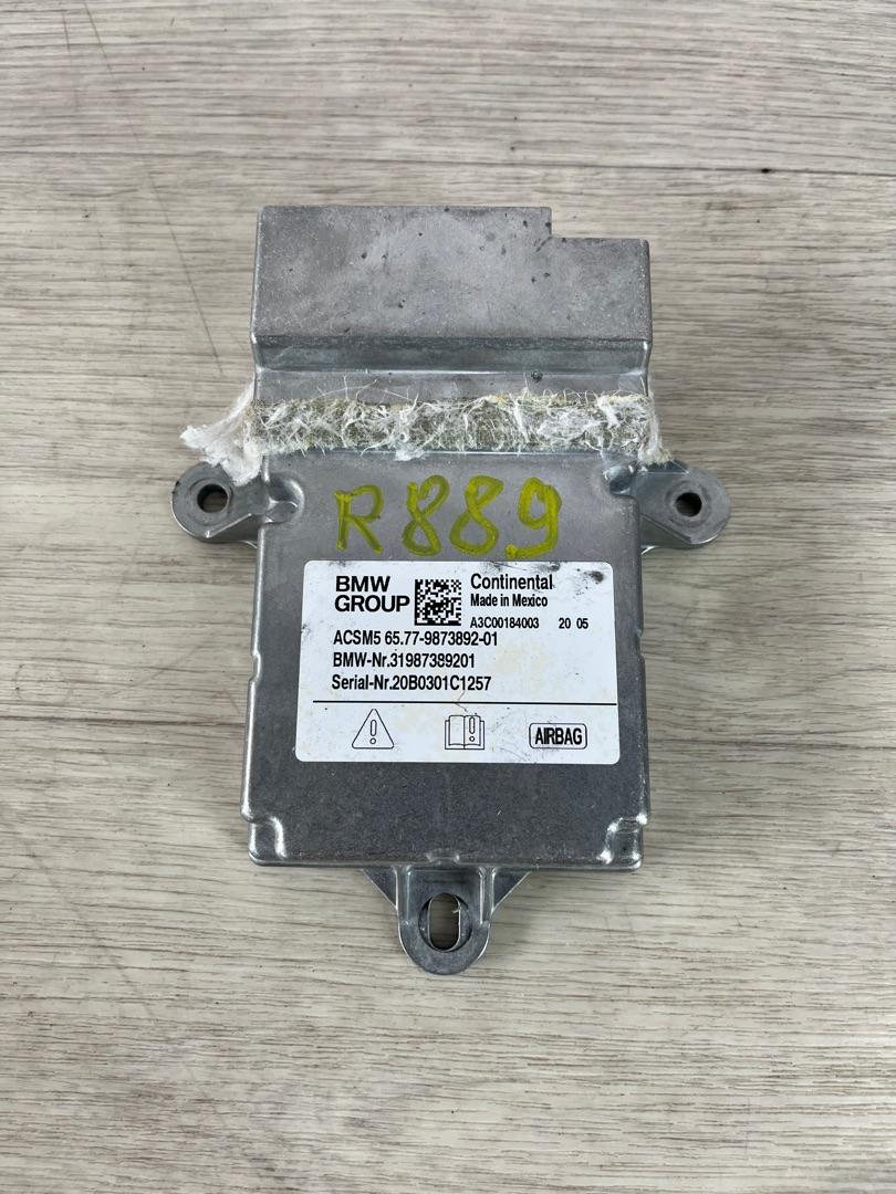 блок AirBag BMW 3 серия G20 2020, 2.0 л., B46 B20 B, бензин, АКПП, белый alpinweiss 3 (300), седан, задний привод, 65779873892, 9873892 - фото №1