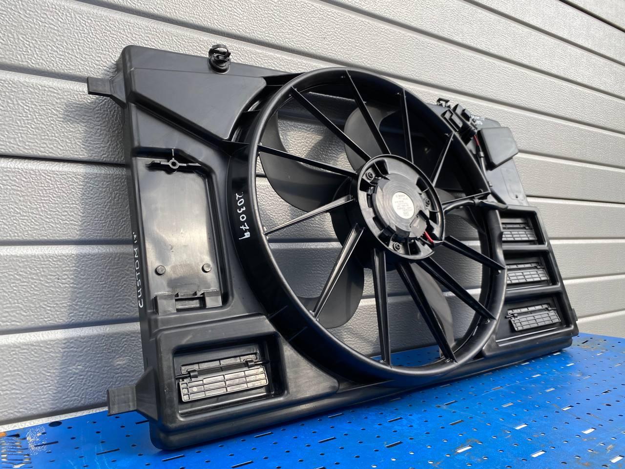 вентилятор радиатора Ford Transit Custom 1 поколение (2012 - 2019), BK218C607B, BK218C607BB, 3135104031, 3130099034, 3136613357, BK218C607B - фото №1