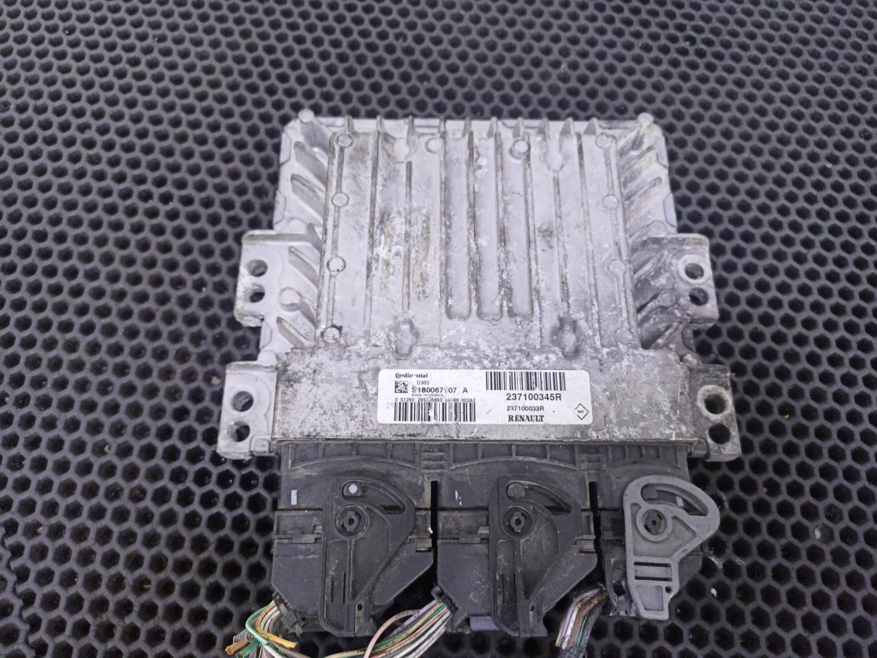 блок управления двигателем Renault Scenic 3 поколение 2009, 237100345R, 237100033R - фото №1