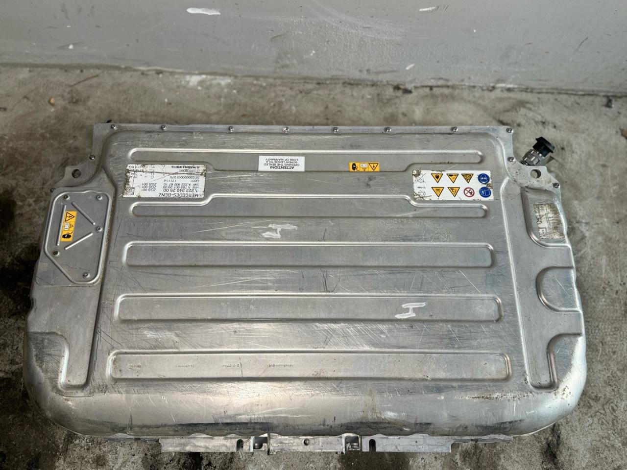 высоковольтная батарея Mercedes-Benz S-Класс W222/C217/A217 2016, 3.0 л., M 276.824, бензин, A2223402500, A2229026710 - фото №1