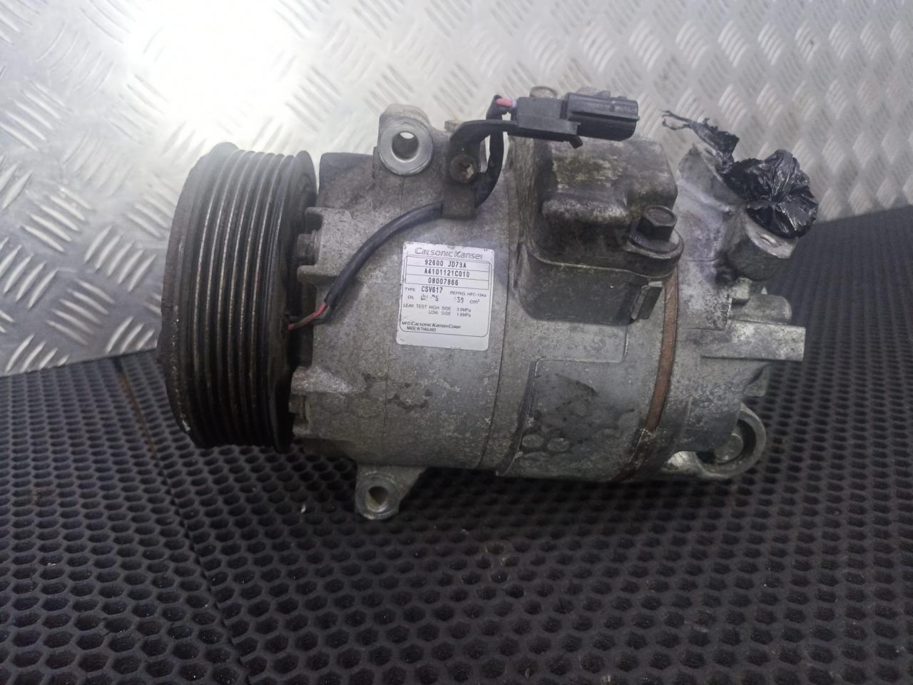 компрессор кондиционера Nissan X-Trail T31 2010, 92600JD73A - фото №1