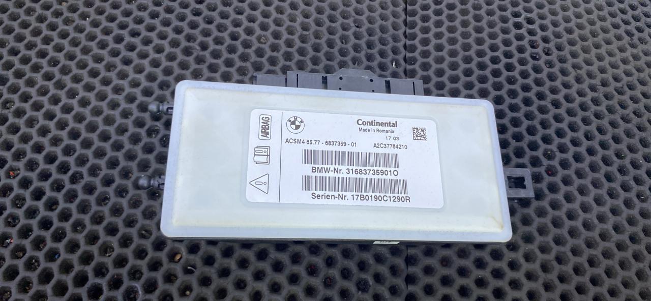 блок AirBag BMW X5 F15 2018, A2C37764210, 6837359 - фото №1