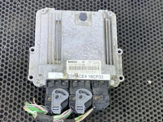 блок управления двигателем Renault Espace 4 поколение [2-й рестайлинг] 2012, 0281018918