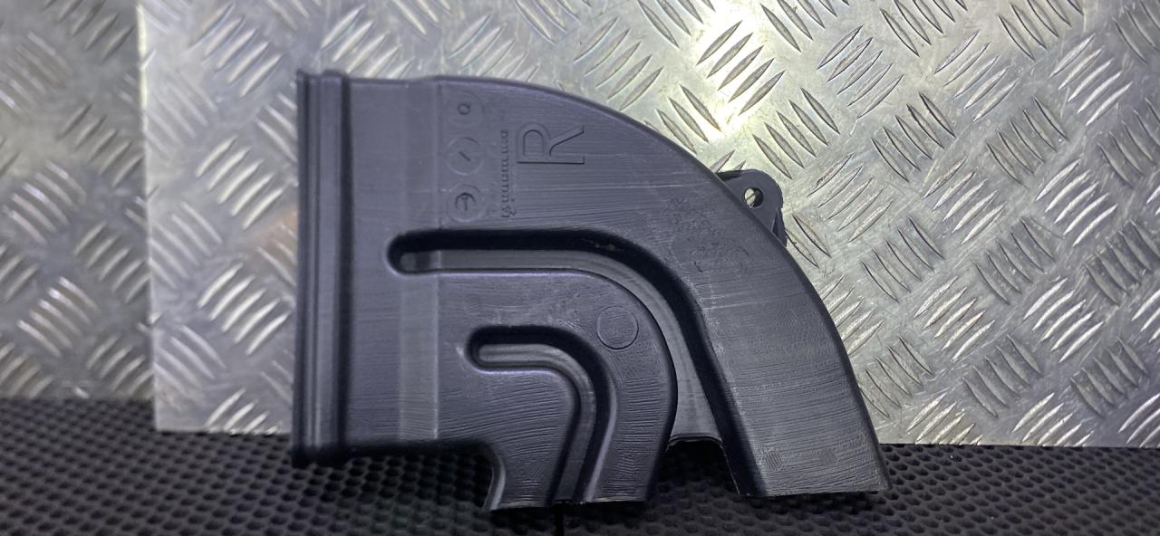 воздуховод ДВС (Вентиляционный канал) Mercedes-Benz GLE W166 (2015 - 2018), A1668311800 - фото №1