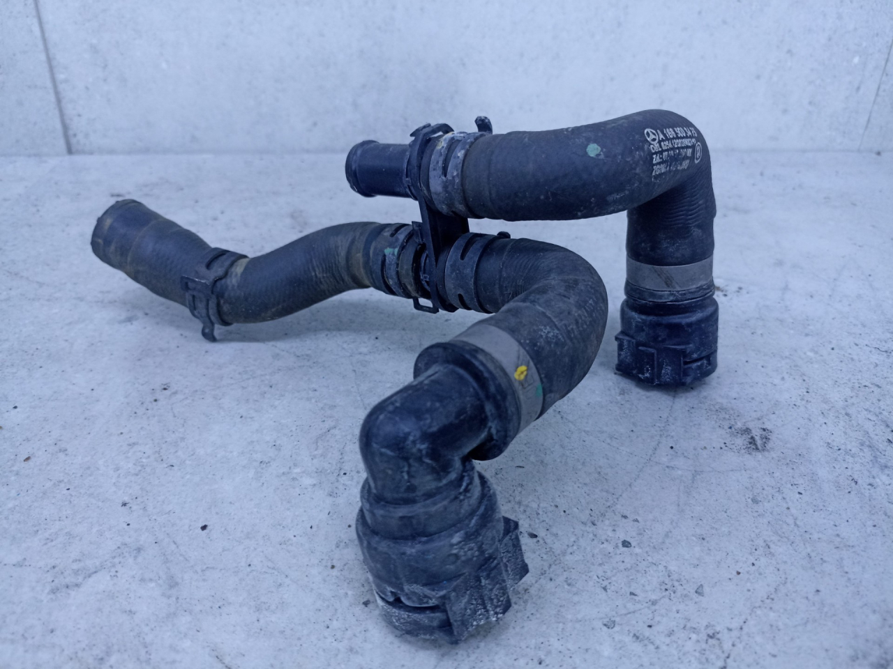 патрубок радиатора Mercedes-Benz GLE W166 2017, A1665003475 - фото №1