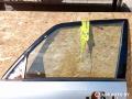 дверь передняя левая Mitsubishi Pajero 3 поколение [рестайлинг] 2004, 3.2 л., 4M41, дизель, АКПП, a69d - фото №2