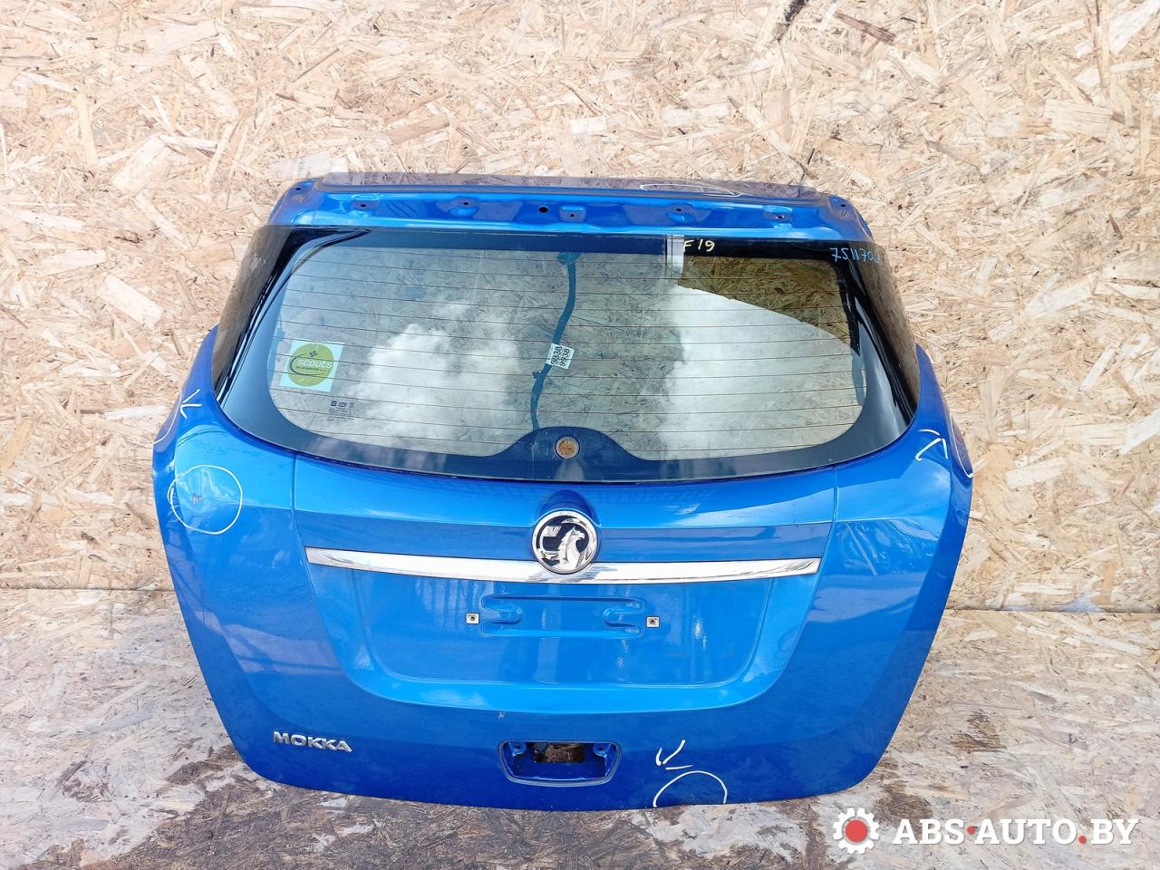 крышка багажника (дверь 3-5) Opel Mokka 1 поколение 2015, 1.6 л., B 16 XER, бензин, МКПП - фото №1