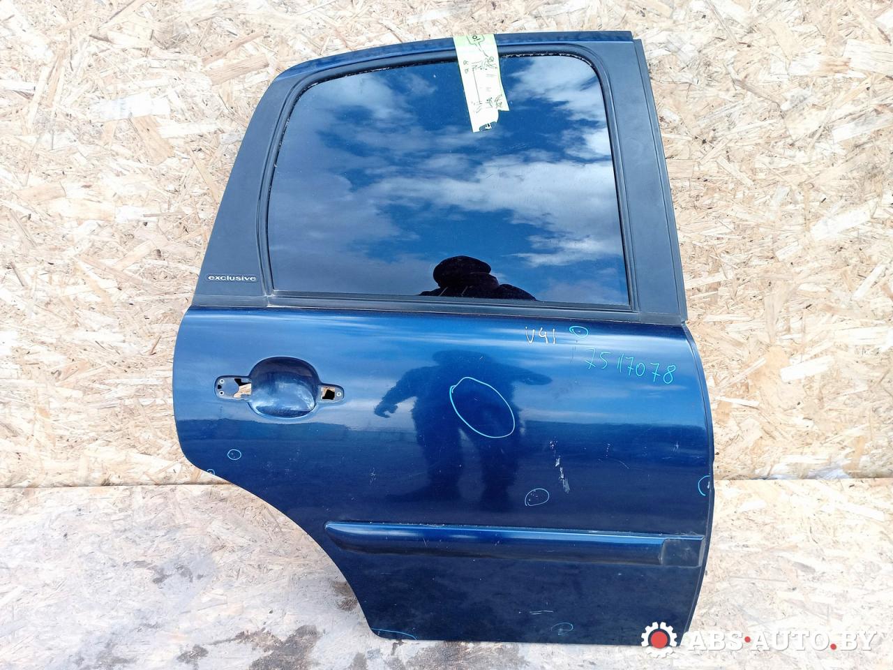 дверь задняя правая Citroen C3 1 поколение 2006, 1.6 л., бензин, АКПП, хетчбэк 5 дв. - фото №1