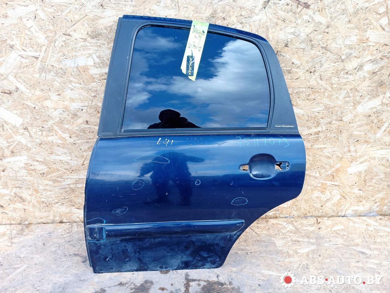 дверь задняя левая Citroen C3 1 поколение 2006, 1.6 л., бензин, АКПП, хетчбэк 5 дв. - фото №1