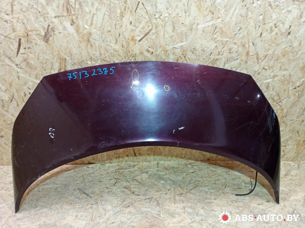 капот Renault Scenic 2 поколение 2005, 1.9 л., дизель, МКПП, минивэн - фото №1