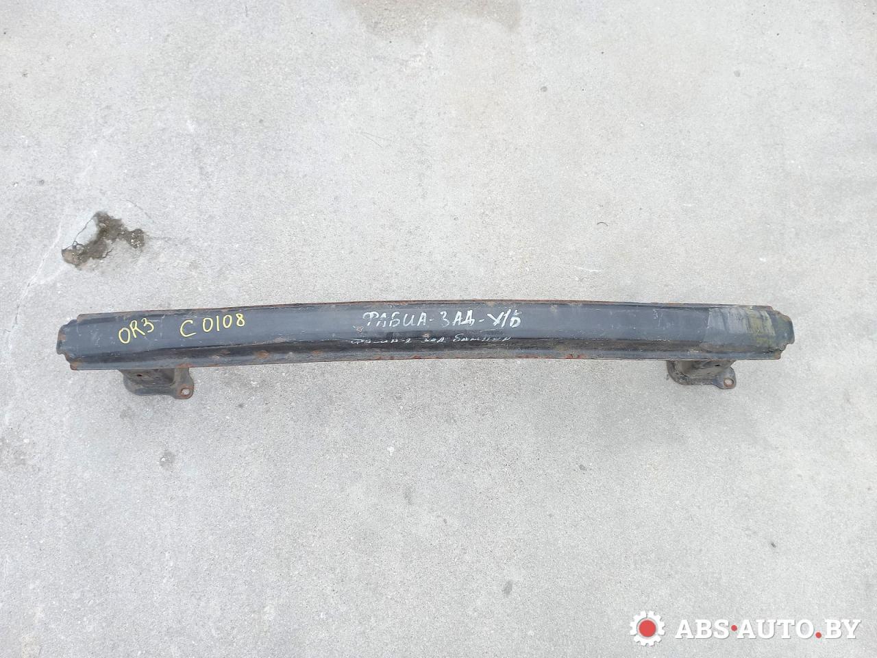 усилитель бампера заднего Skoda Fabia 2 поколение (5J) 2008, хетчбэк 5 дв. - фото №1