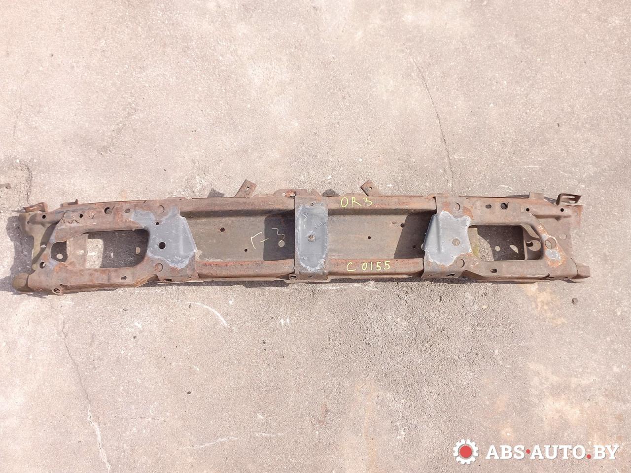 усилитель бампера переднего Volkswagen Golf 3 поколение 1998, 1H0805519 - фото №1