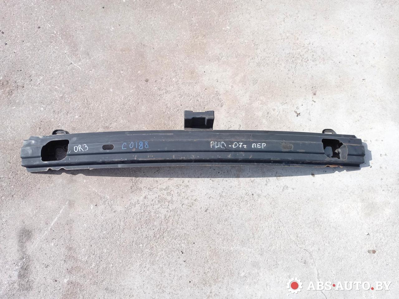 усилитель бампера переднего Kia Rio 2 поколение 2007 - фото №1