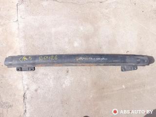 усилитель бампера заднего Volkswagen Polo 4 поколение 2003, хетчбэк 5 дв., 6Q0807557, 6Q0807558, 6Q0807558A