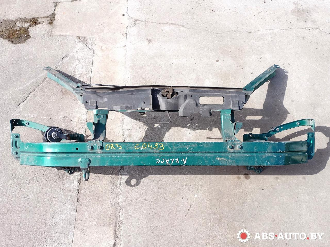 усилитель бампера переднего Mercedes-Benz A-Класс W168 1998, 1850740301, 1850740401 - фото №1