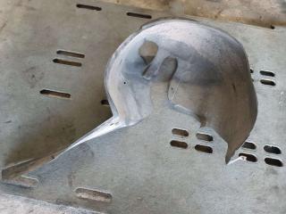 защита арок задняя правая (подкрылок) Peugeot 406 1 поколение [рестайлинг] 2000, 9644354180