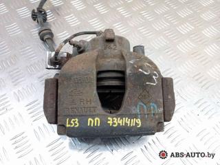 суппорт передний правый Renault Laguna 2 поколение 2003, 1.9 л., дизель, МКПП, универсал, 7701049109