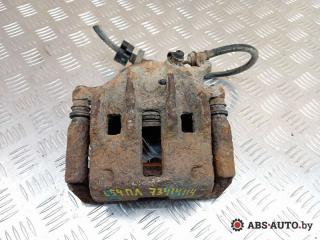 суппорт передний левый Peugeot 406 1 поколение [рестайлинг] 2002, 2.0 л., дизель, МКПП, седан