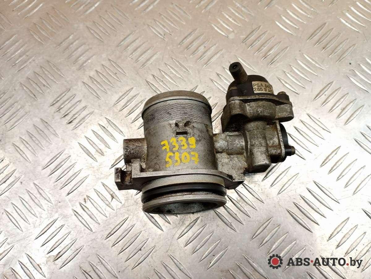 заслонка дроссельная Peugeot 307 1 поколение 2003, 2.0 л., дизель, 23296002, PSA6480200A3, PSA643244, 72807, 72809 - фото №1