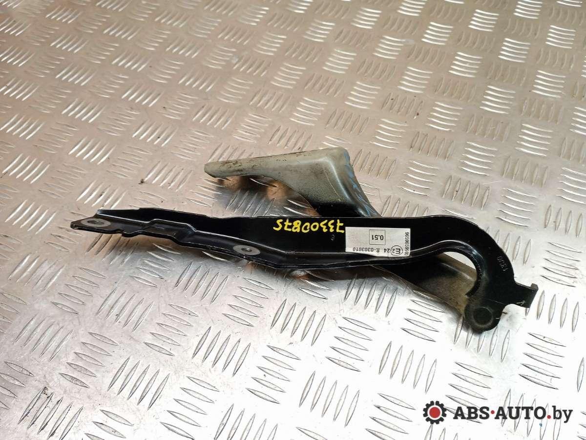 петля капота левая Peugeot 308 T7 2010, 1.6 л., 9HY (DV6TED4), дизель, МКПП, черный, хетчбэк 5 дв., 9656739680, 9656739680G - фото №1