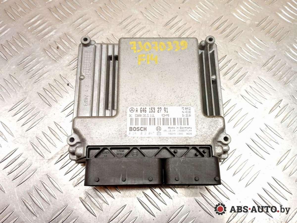 блок управления двигателем Mercedes-Benz Vito W639 2005, 2.2 л., OM 646.982, дизель, МКПП, микроавтобус, 0281012067, A6461532791 - фото №1