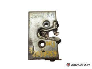 замок двери задней левой Volkswagen Golf 2 поколение 1988, 193839015C