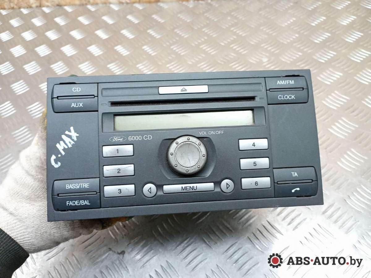 магнитола Ford C-Max 1 поколение 2007, 6S6118C815AH, E1110R023539 - фото №1