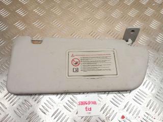 козырек солнцезащитный Peugeot 308 T7 2010, 1.6 л., 9HY (DV6TED4), дизель, МКПП, черный, хетчбэк 5 дв.