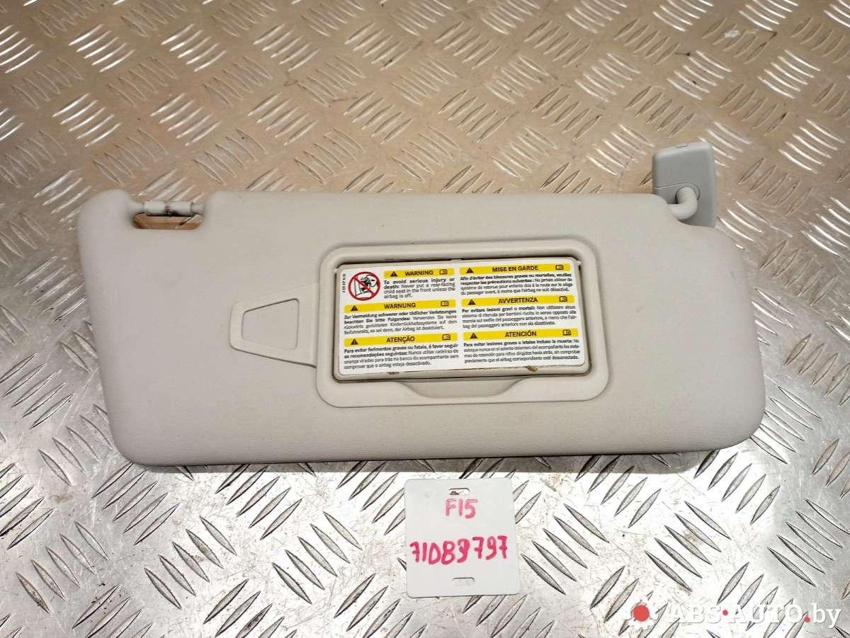 козырек солнцезащитный Mercedes-Benz B-Класс W245 2008, 2.0 л., OM 640.941, дизель, АКПП, A1698100210 - фото №1