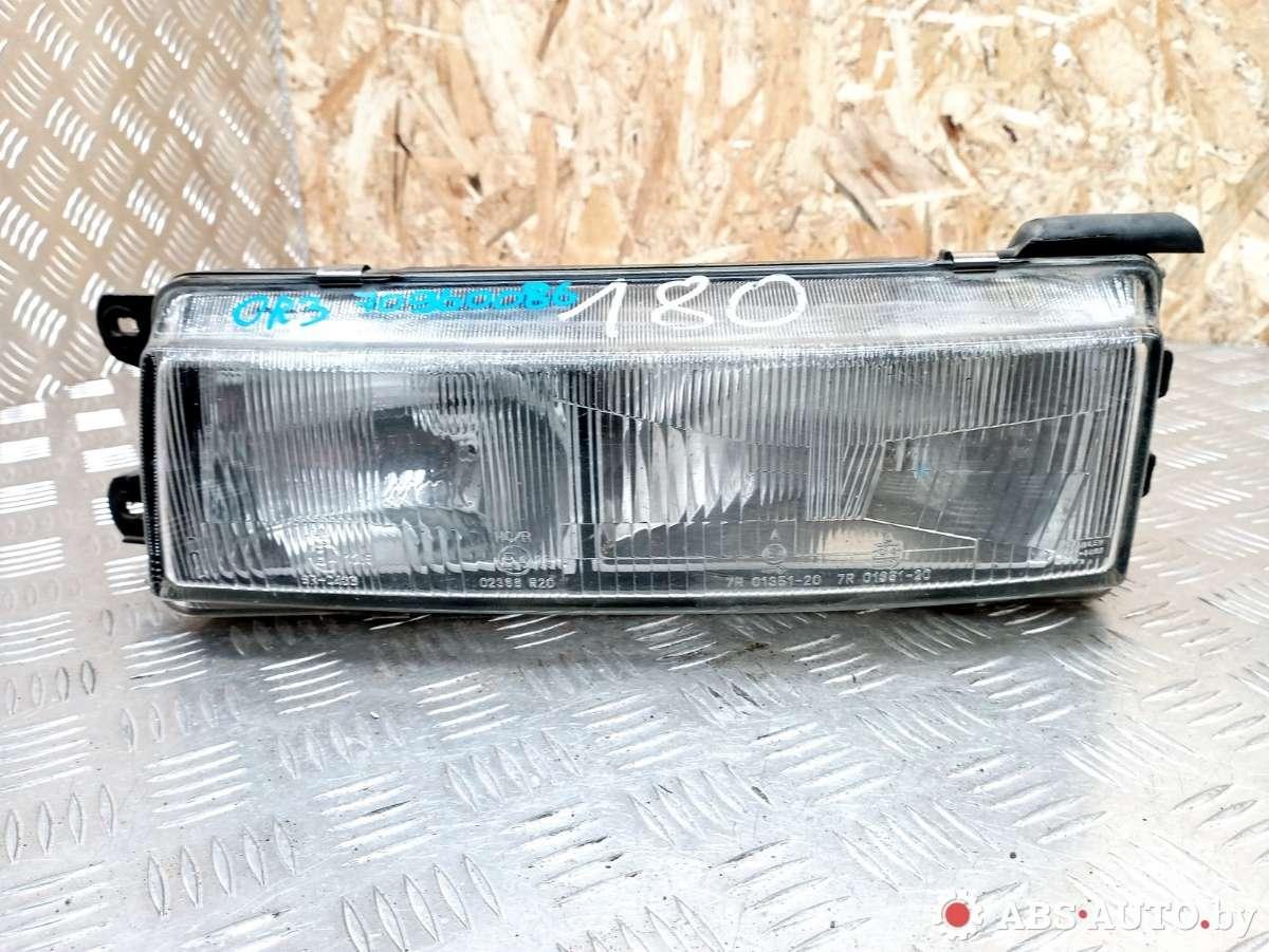 фара левая Mitsubishi Colt 3 поколение 1990, 0014458L, 0014463, 7R0135120 - фото №1