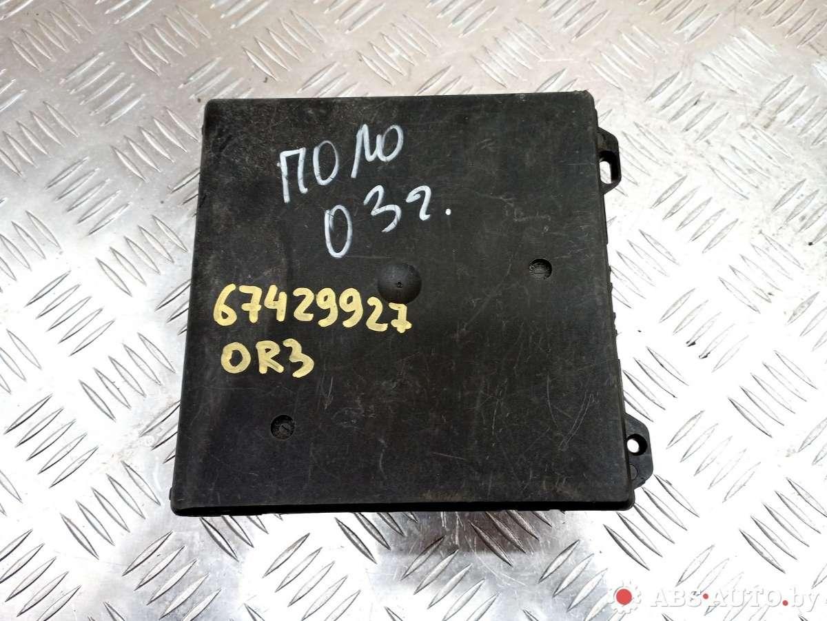 блок комфорта Volkswagen Polo 4 поколение 2003, 6Q1937049C, 5WK48212C - фото №1