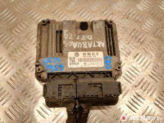 блок управления двигателем Skoda Octavia 2 поколение (A5) 2007, дизель, 0281013160, 03G906021GD