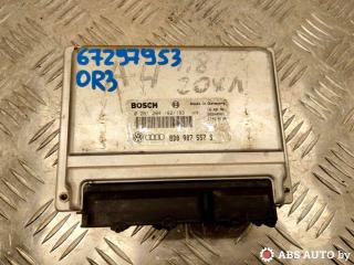 блок управления двигателем Audi A4 B5 [рестайлинг] 2000, бензин, 0261204182, 8D0907557S