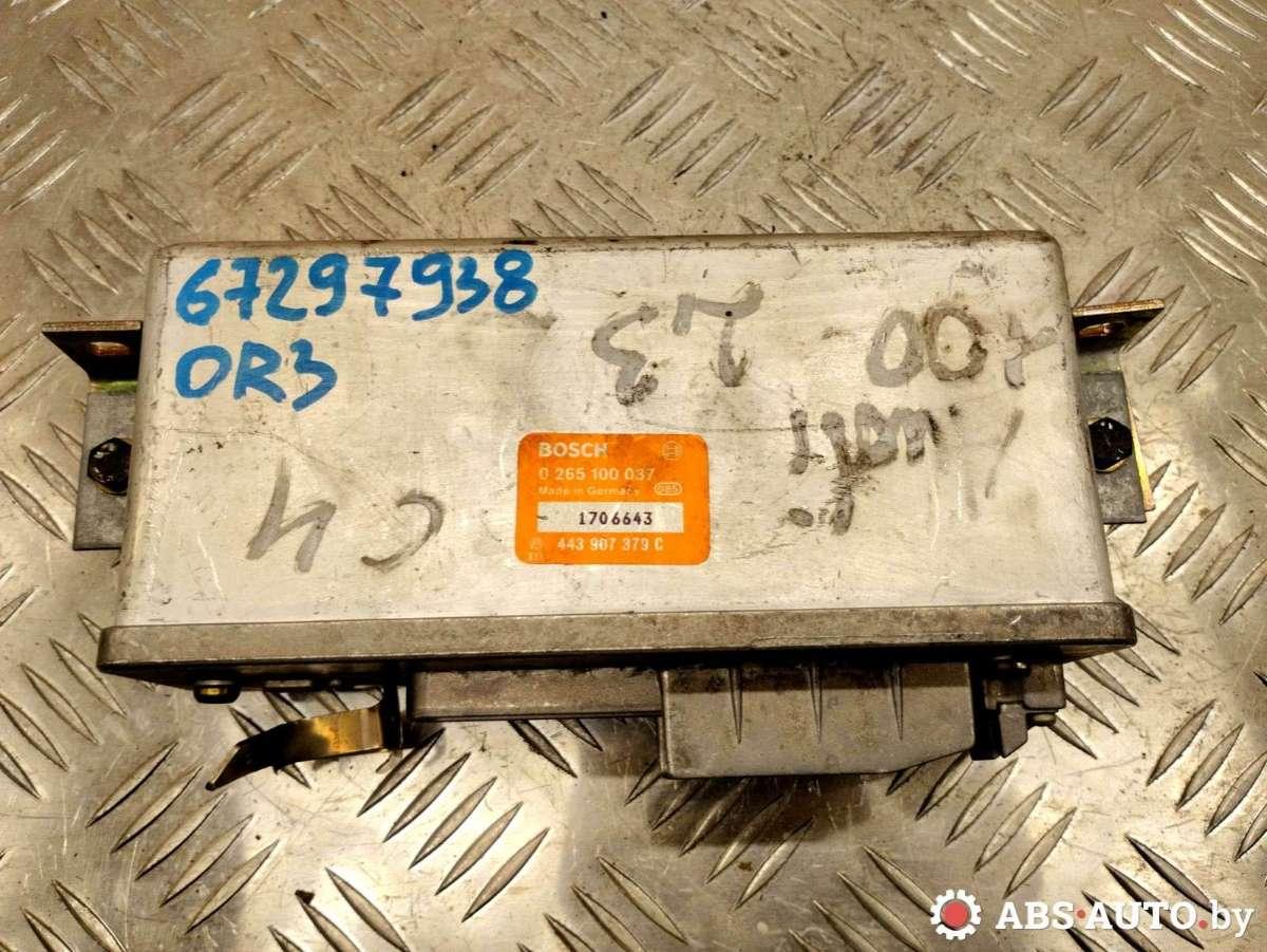 Блок управления ABS/ESP Audi 100 4A/C4 1993, бензин, 0265100037, 443907379C - фото №1