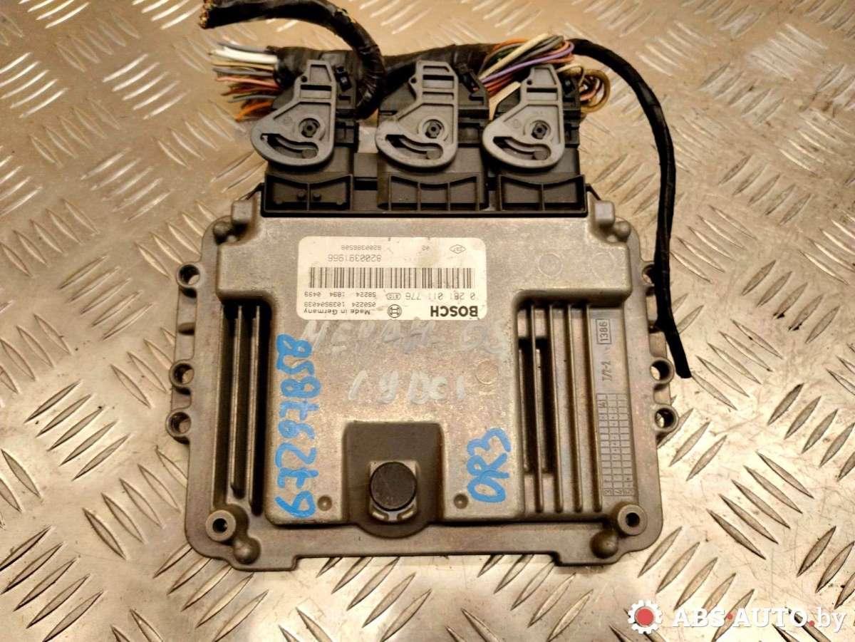 блок управления двигателем Renault Megane 2 поколение 2005, дизель, 0281011776, 0281012769, 8200391966, 8200558304, 8200386508 - фото №1