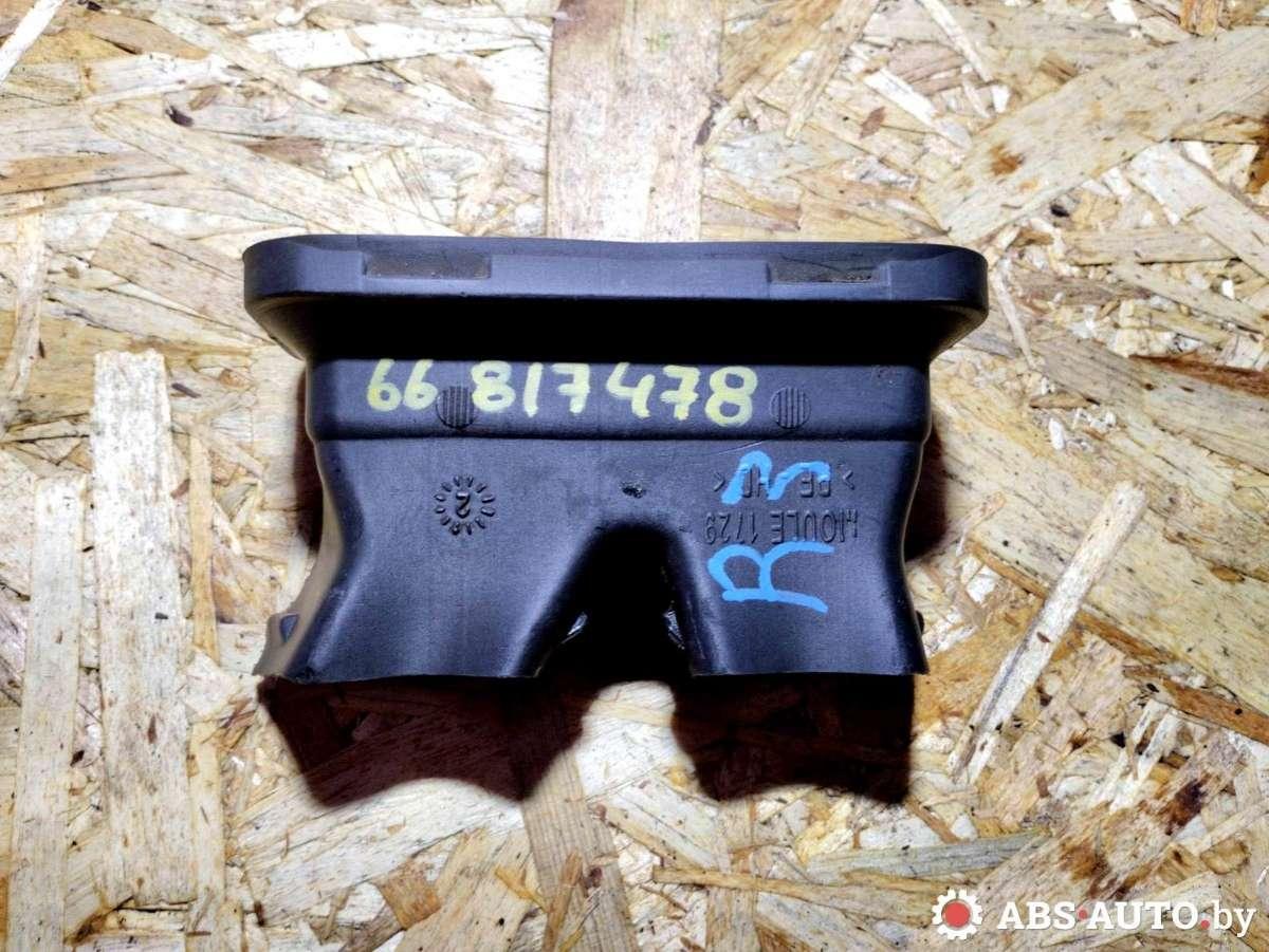 воздуховод (дефлектор) радиатора Peugeot 307 1 поколение 2004, 2.0 л., МКПП, хетчбэк 5 дв., 9634495880 - фото №1