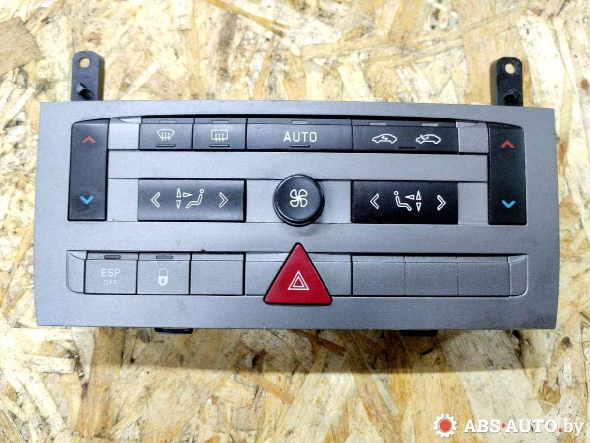 блок управления печки / климат-контроля Citroen C5 1 поколение 2004, 1.6 л., дизель, МКПП, хетчбэк 5 дв., 96573328YW, 96498324YW, 96470291YW, 96498320YW, 96498318YW, 96498317YW - фото №1
