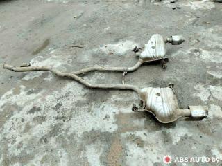 глушитель Mercedes-Benz M-Класс W164 2008, 3.0 л., OM642 DE30LA, дизель, АКПП, хетчбэк 5 дв., A1644905915, A1644906015