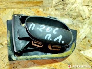 ручка внутренняя задняя левая Peugeot 206 1 поколение [рестайлинг] 2007, 9632918977, 9623698477, 9623698477LFR