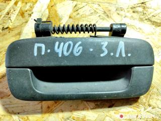 ручка наружная задняя левая Peugeot 406 1 поколение [рестайлинг] 2002, 9621859277, 9621859277ARG