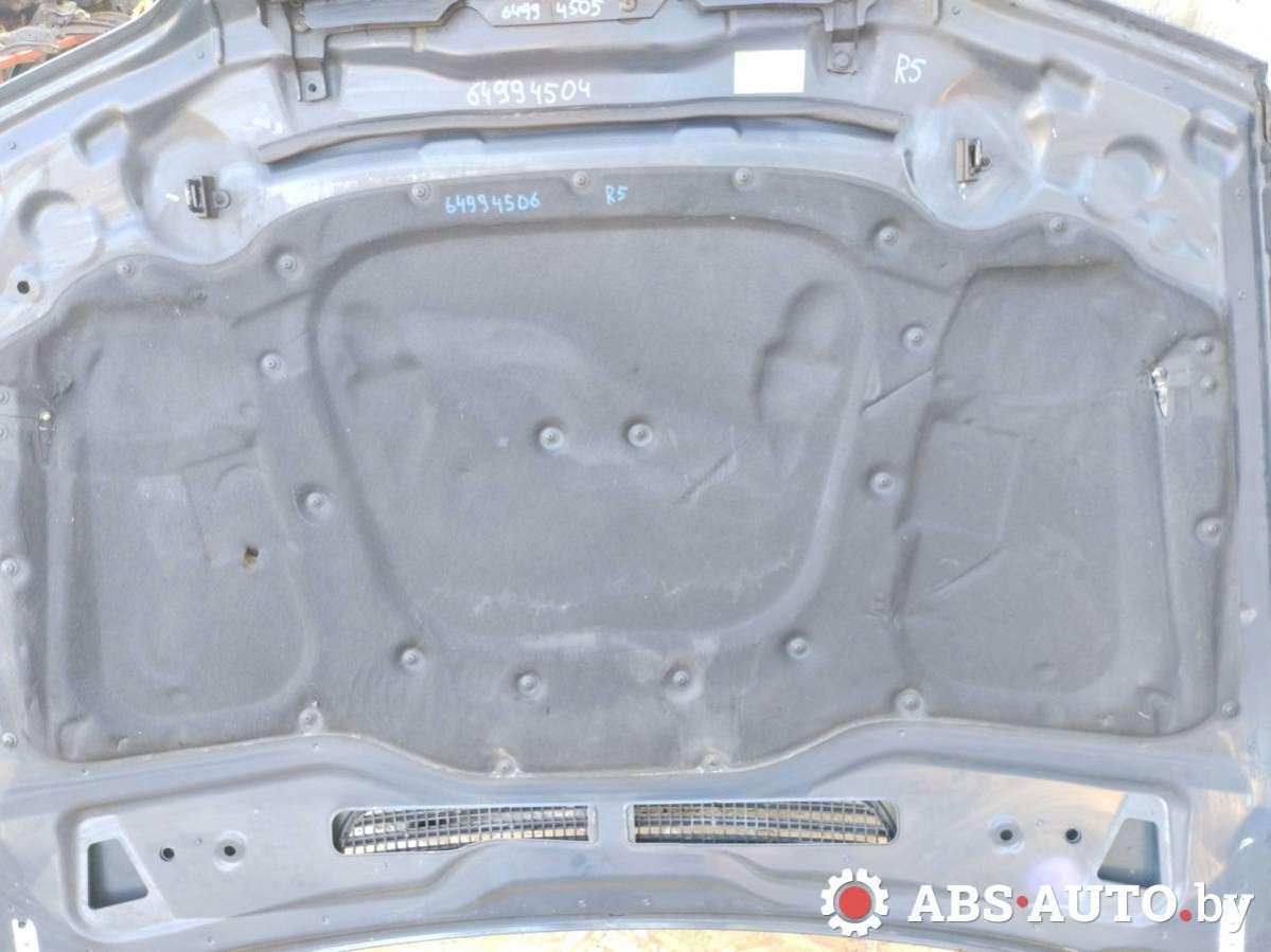 шумоизоляция капота BMW 7 серия E65/E66/E67 2004, 4.4 л., бензин, АКПП, седан - фото №1