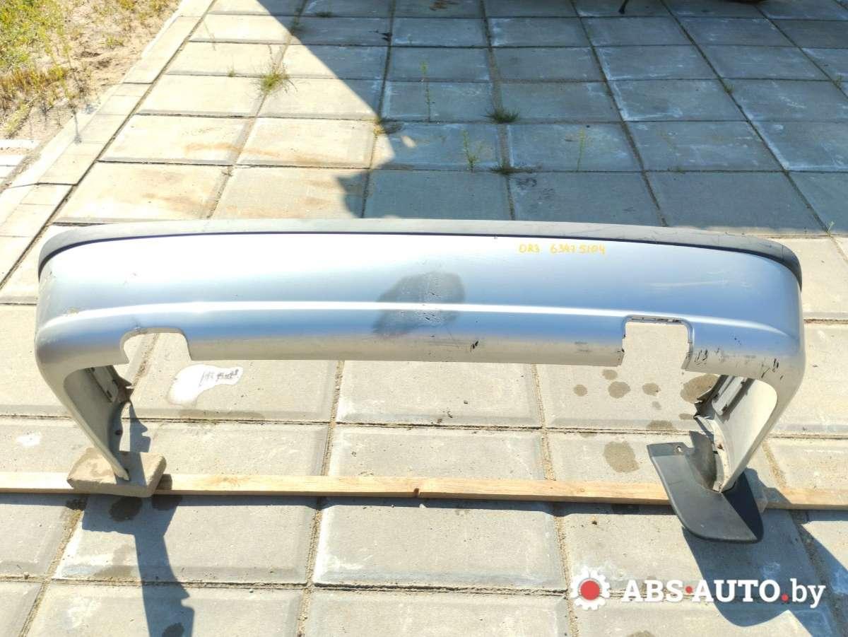 бампер задний Skoda Fabia 1 поколение (6Y) 2000, 609807421, 00101115032 - фото №1